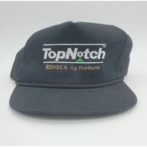 VTG Zeneca AG Products Top Notch Youngan Farm Hat Snapback Pharmaceutical Rope